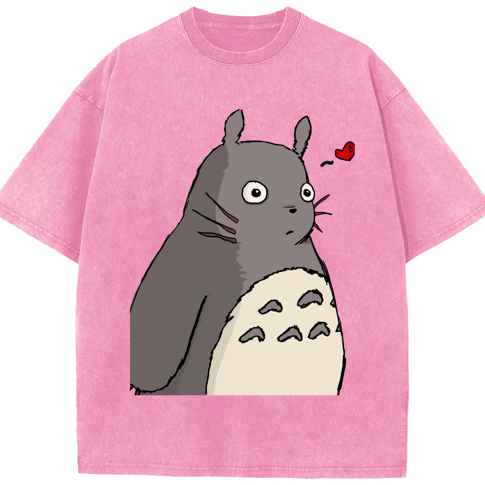 （画像用） となりのトトロ 草壁メイ 草壁サツキ My Neighbor Totoro Satsuki Kusakabe Mei Kusakabe 綿100% ヴィンテージ風 半袖Tシャツ（フロントプリント）